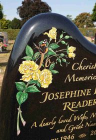 Butterfly & Rose WIth Name